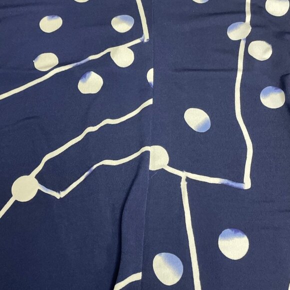 Clara Sun Woo Abstract Dot Stretch Liquid Knit Top Sz 1X Artsy Art to Wear - Picture 4 of 7